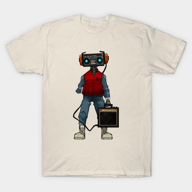 BoomBot T-Shirt by FredPC